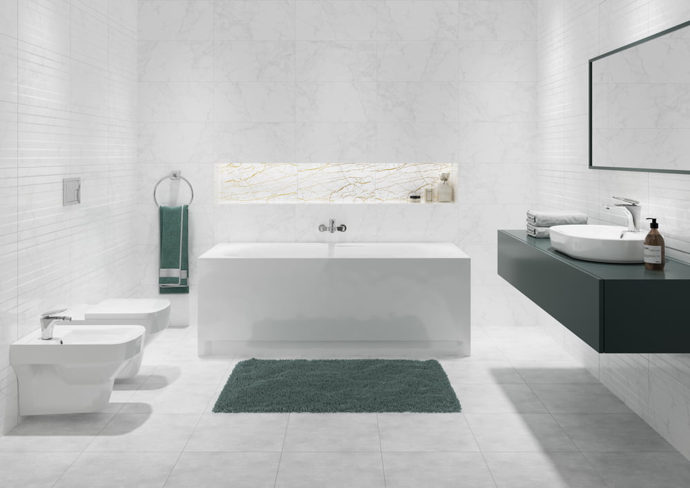 Плитка Calacatta белый рельеф 29,8x59,8 KTL052 2