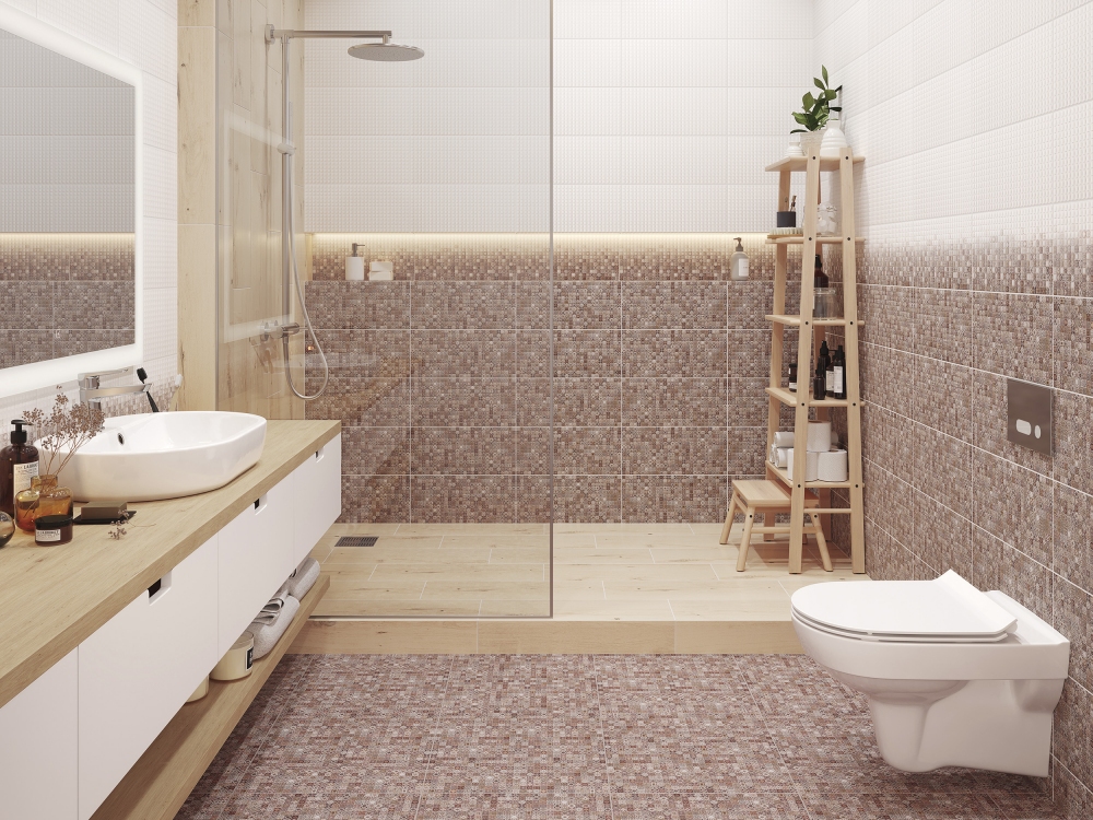 Плитка Hammam голубой рельеф 20x44 HAG041 1