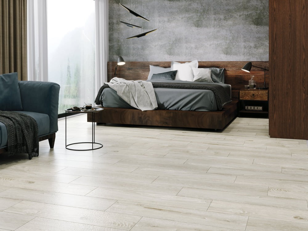 Керамогранит Wood Concept Prime ректификат серый рельеф 21,8x89,8 WP4T093 4