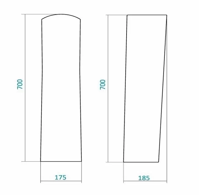 Умывальник Цезарь-60 с постаментом БИ