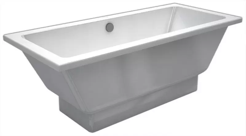 Белая ванна мраморная SUMATRA 1705x750