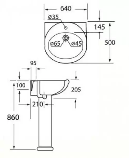Пьедестал Gala BB1078P