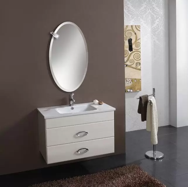 Тумба подвесная с 2 выдвижными ящиками ORCHIDEA OR90.07, 90x46x57, Laccato