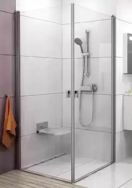 Уголок квадратный CRV1-90 белый Transparent Chrome 1QV70101Z1