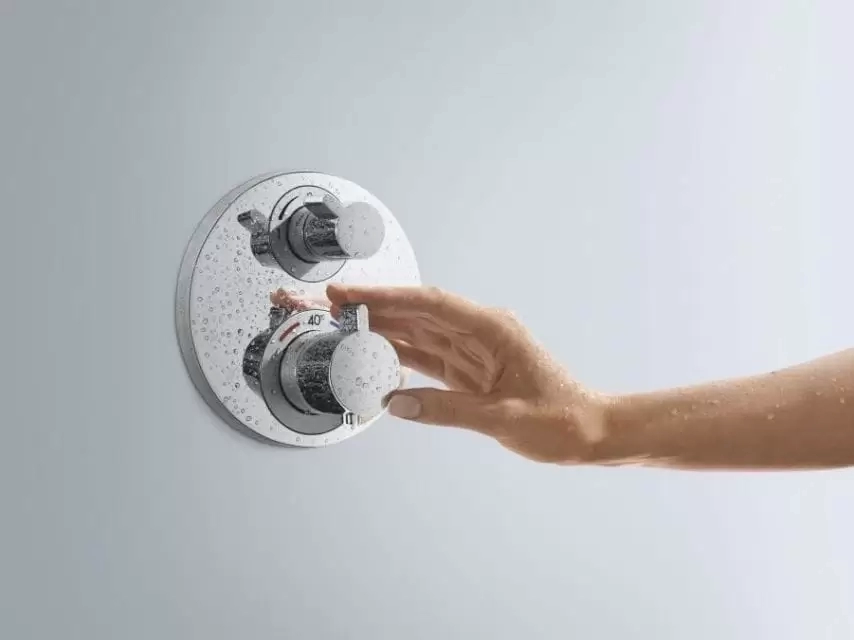 Термостат с запорным/переключающим вентилем Ecostat E СМ 15758000