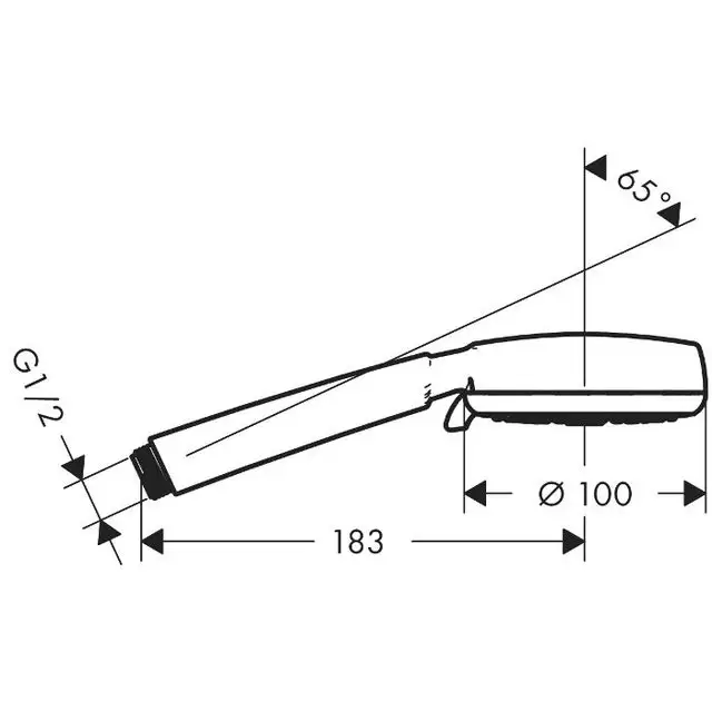 Ручной душ НANSGROHE Crometta 100 Vario 26824400