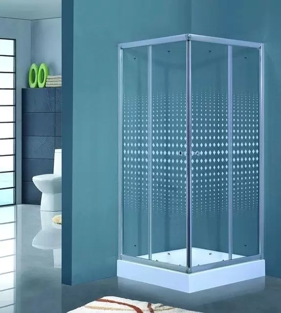 Душевой угол 80*80*200 см Romb Glass TL-8002