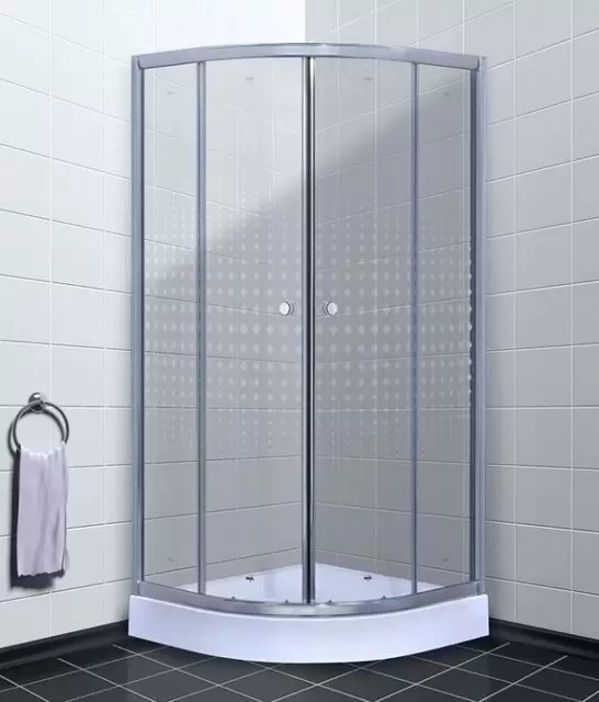 Душевой угол 90*90*200 см Romb Glass TL-9001