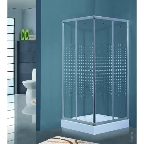 Душевой угол 90*90*200 Timo Romb Glass