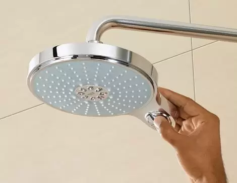 Набор верхний душ с душевым кронштейном 450 мм Power and Soul Cosmopolitan GROHE 26172000