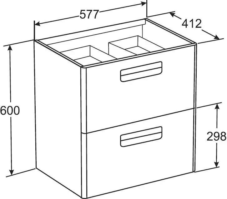 Комплект мебели GAP 60 белый