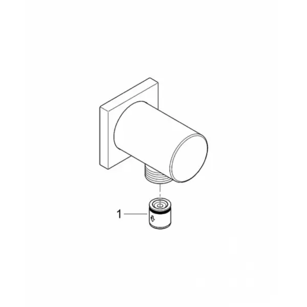 Подключение для душевого Rainshower шланга 27076000 Grohe