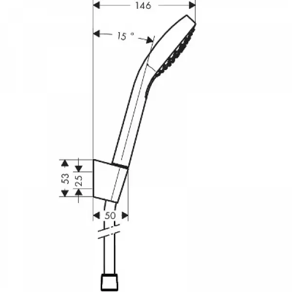 Душевой набор HG Croma Select E 26413400 HANSGROHE