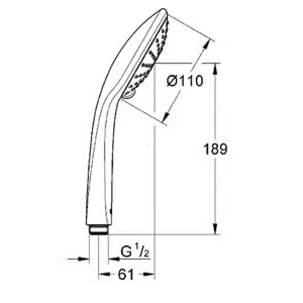 Ручной душ Euphoria 27220000 Grohe