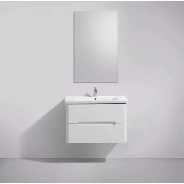 База под раковину подвесная 990x440x500 SOFT-1000-2C-SO-BF Bianco Frassinato