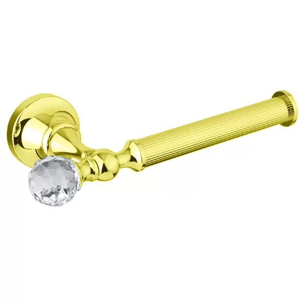 Полотенцедержатель /Бумагодержатель OLIMP-TH04-03/24-Sw Swarovski Золото