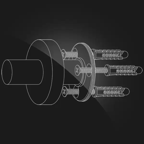 Держатель для запасного рулона KNT-330