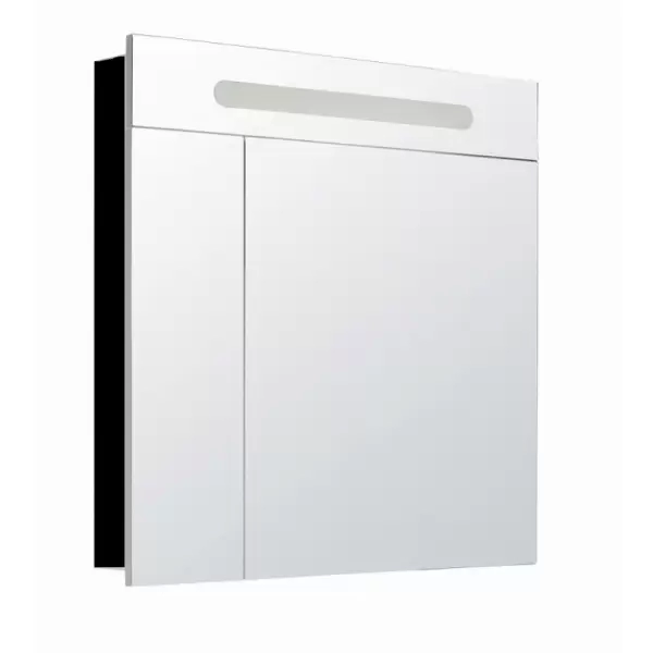 Комплект мебели VICTORIA NORD с тумбой с 3-мя ящиками, 80 (черный глянцевый) ZRU9302833