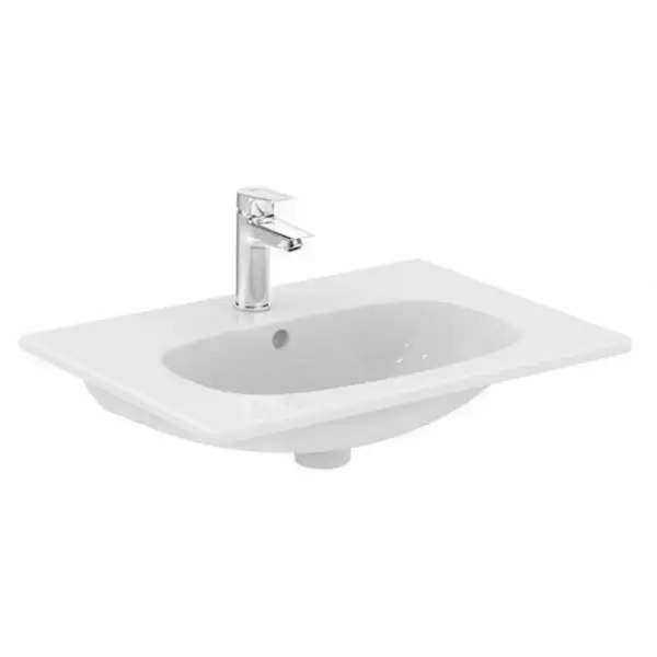 Умывальник мебельный плоский 60 см Теси T351001