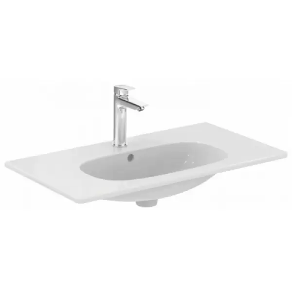 Умывальник мебельный плоский 80 см Теси T350901