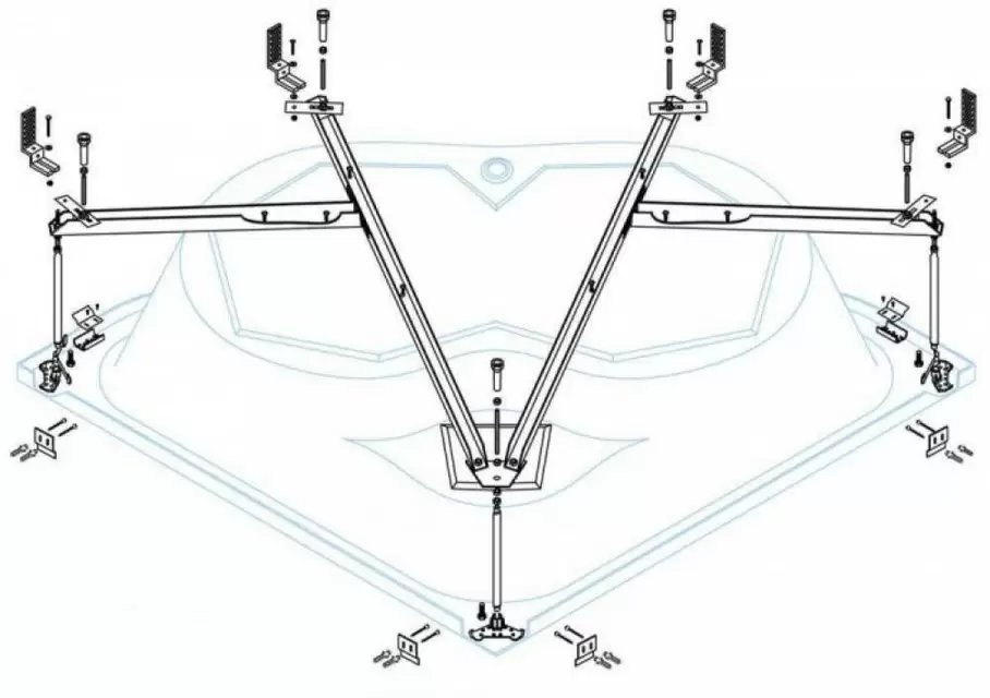 Металлический каркас CETINA-140-MF