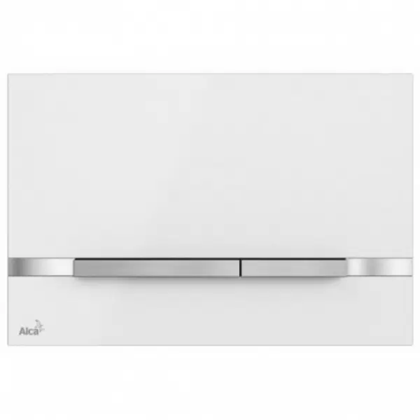 Страйп кнопка управления, нержавеющая сталь, белый STRIPE-WHITE