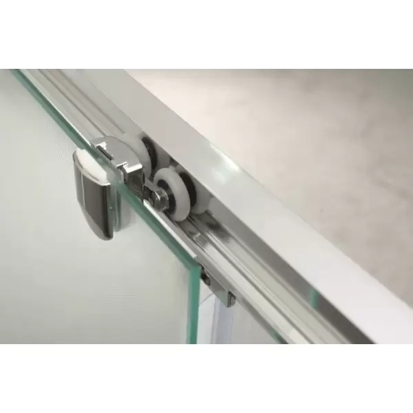 Дверь в проём с одной раздвижной створкой UNO-BF-1-120-C-Cr 1200x1850