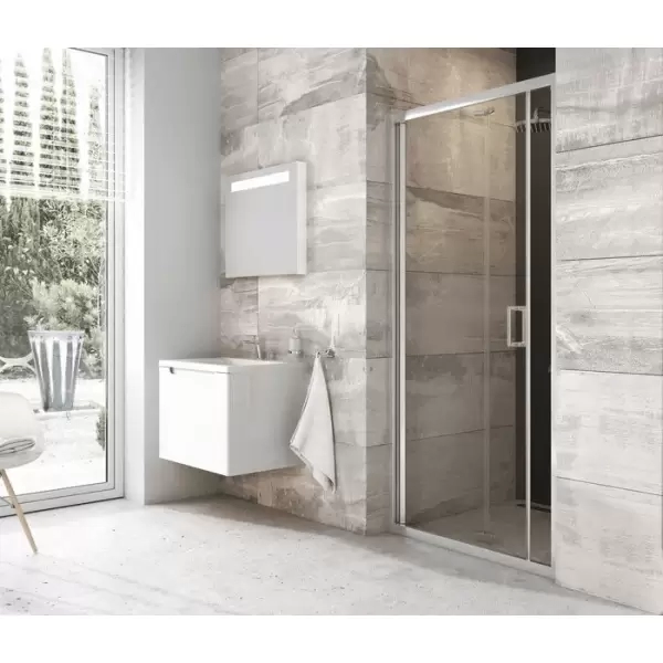 Душевая дверь BLIX BLDZ2-70 блестящий + транспарент X01H10C00Z1