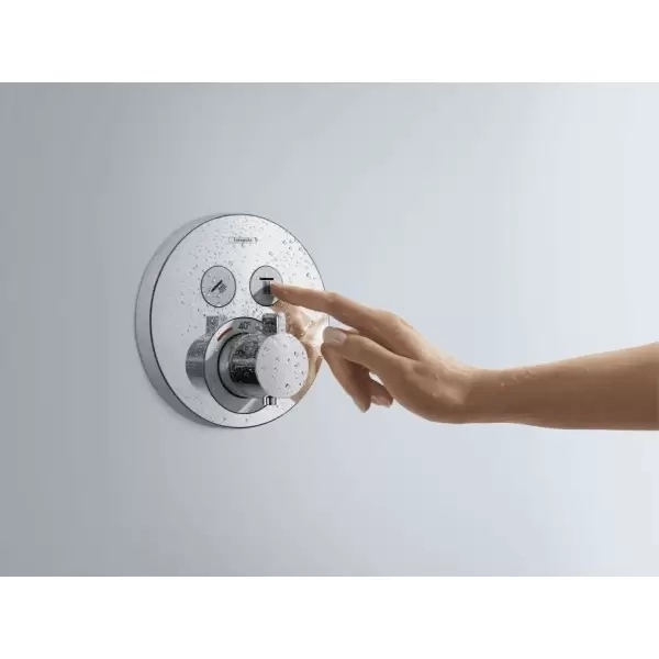 Термостат ShowerSelect на 2 пользователя наружная часть хром 15743000