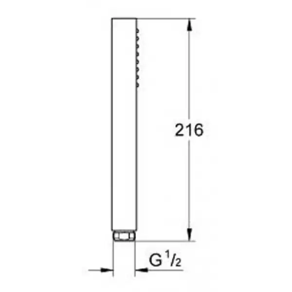 Ручной душEuphoria Cube 94 л 27699000 GROHE