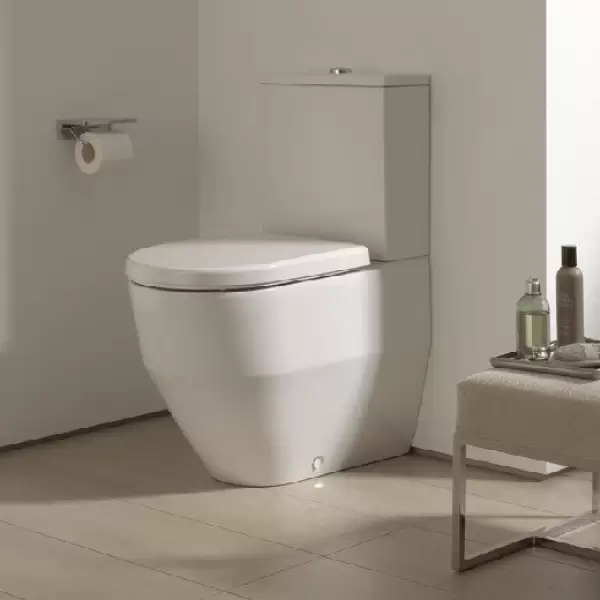 Бачок PRO бок нижний подвод воды слева 376х162х395 (белый) 8.2995.3.000.291.1