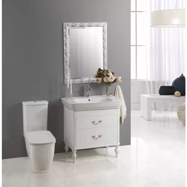 Керамическая раковина PRADO 800x480x150 PRADO-800-LVB