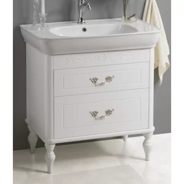 Керамическая раковина PRADO 800x480x150 PRADO-800-LVB