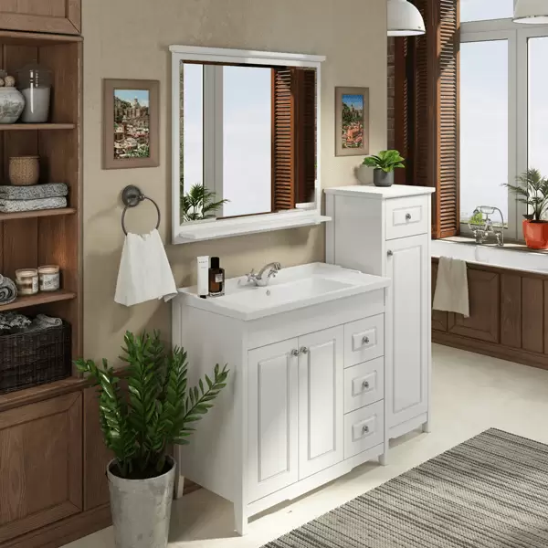 Полуколонна Тбилиси-40 белая