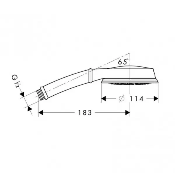 Лейка Croma Classic 100 Multi НANSGROHE 28539000