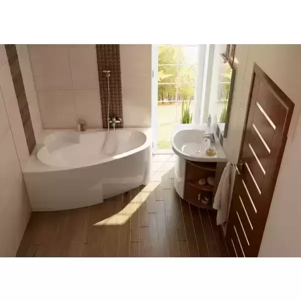 Ванна акриловая Asymmetric 1700х1100 L белая C481000000