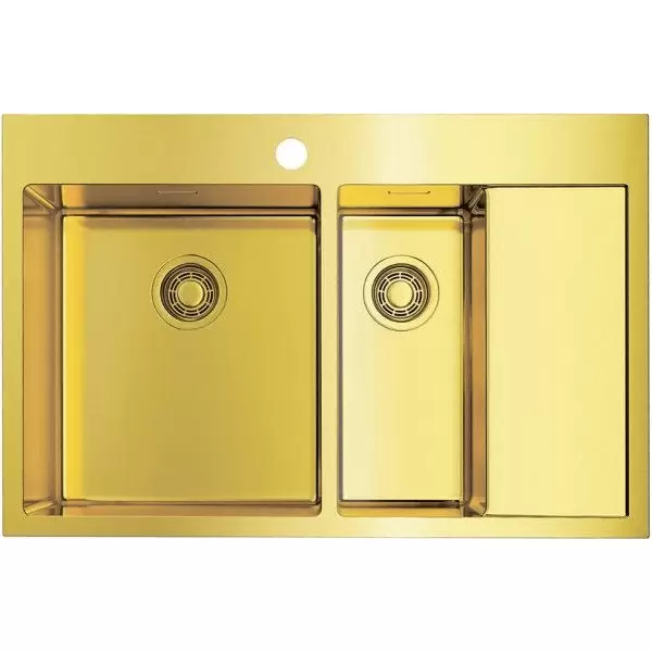 Мойка Akisame 78-2-LG-L (чаша слева) 4973087
