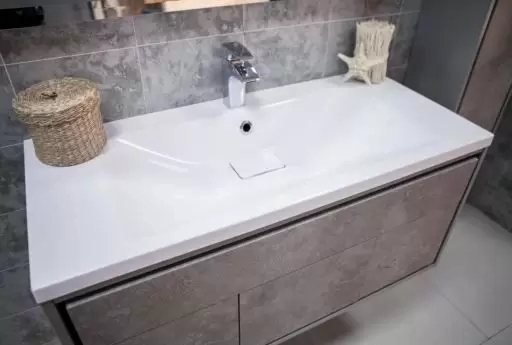 Тумба Уэльс 100 под раковину Брук Темный Шоколад 1A207901WAC30