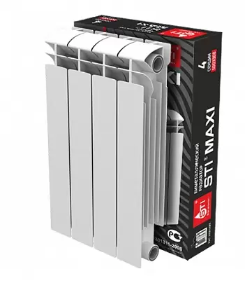 Радиатор BIMETAL STI MAXI 500/100 4 сек.