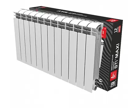 Радиатор BIMETAL STI MAXI 500/100 12 сек.