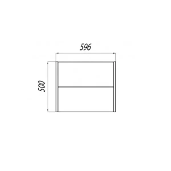 Комплект мебели Брук 100 дуб латте с зеркальным шкафом