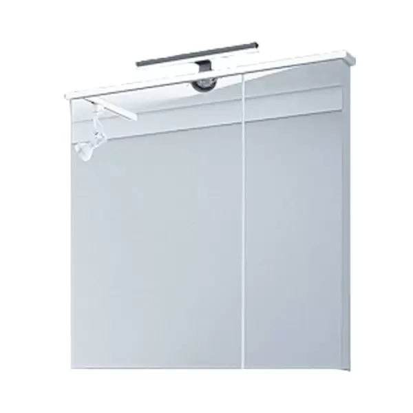 Комплект мебели Брук 100 дуб латте с зеркальным шкафом