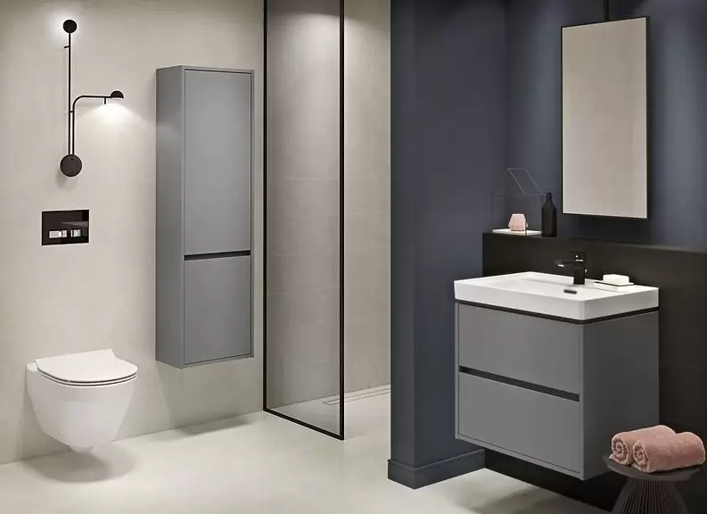 Раковина встраиваемая 60, 1 отв., белый, Сорт1 CREA Cersanit P-UM-CRE60/1