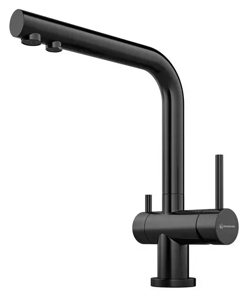 Смеситель Omoikiri Nagano-PVD-GM вор. сталь (питьевой) 4994179