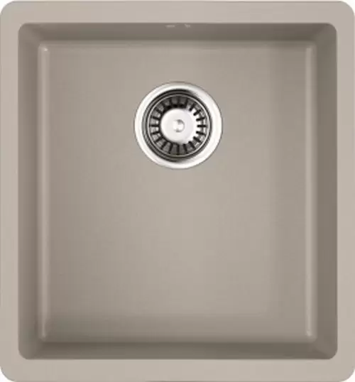 Мойка под стол. Omoikiri Kata 40-U-SA бежевый 4993422