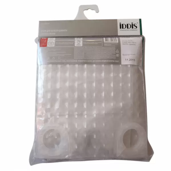 Штора для ванной комнаты, 200*180 см, EVA, Stereo Square, 500E18Si11