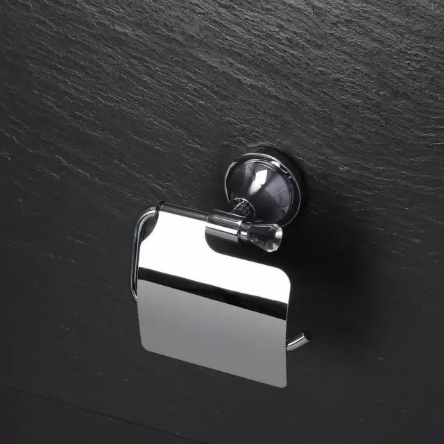 Бумагодержатель Crystal с крышкой SF-35010 FIXSEN