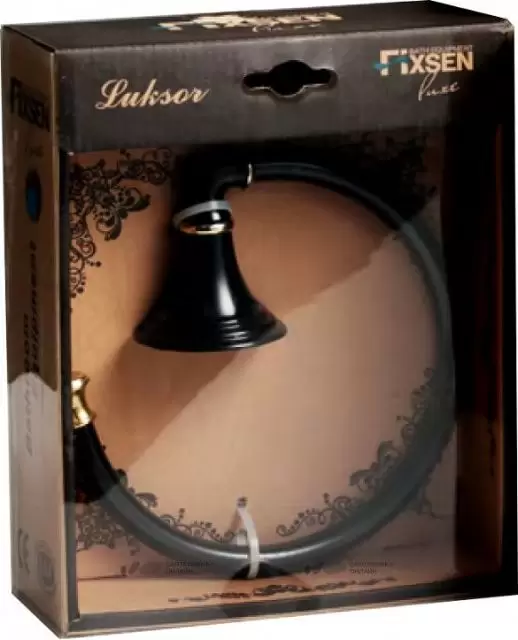 Полотенцедержатель Luksor полукольцо FX-71611B