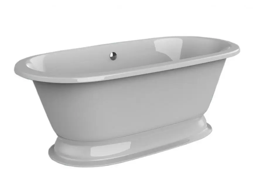 Белая ванна мраморная Esse DEVON 1745x795x640