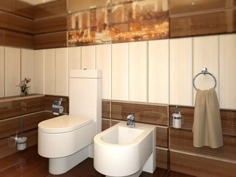 Держатель ерша настенный, стекло Elghansa WRG-810